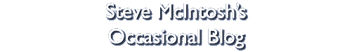Steve McIntosh's Blog