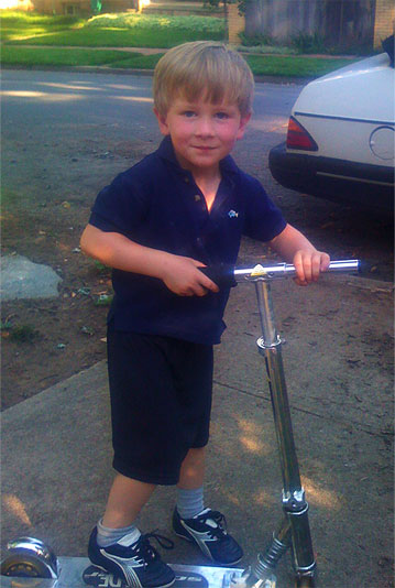 Steve's son Peter