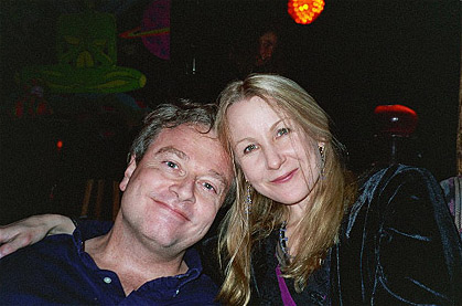 With his wife Tehya McIntosh