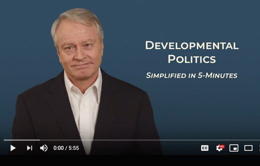 5-minute video: Developmental Politics simplified